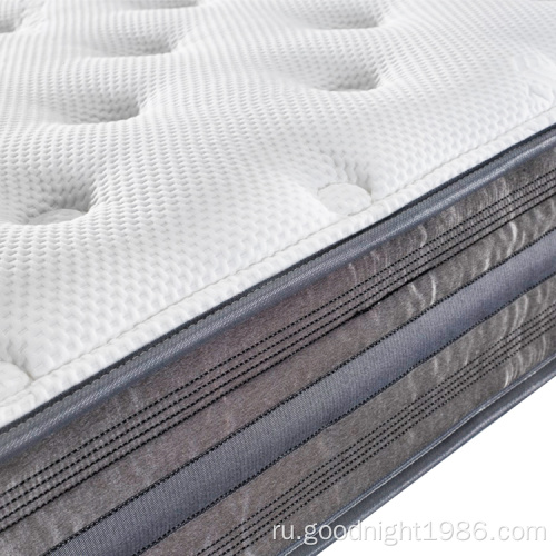 Изготовители индивидуальные органические нетоксичные натуральные кровати и матрасы OEM Pocket Spring 5 Star Mattress